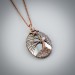 Hematite tree of life necklace
